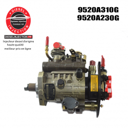 Pompe à injection Delphi 9520A310G JCB9520A310G- 9520A230G