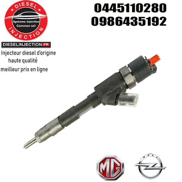 Injecteur Bosch 0986435192 04451102800445110280 - 0986435192