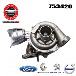Turbo Garrett 753420 1L6 HDI/TDCI753420
