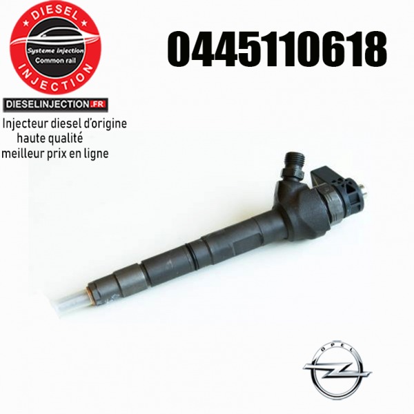 injecteur bosch 0445110618 1l3 cdti opel0445110618