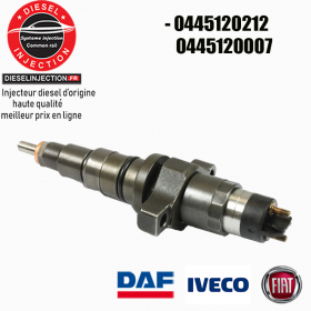 Injecteur BOSCH 0445120212 - 04451200070445120007-0445120273