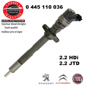 Injecteur Bosch 0986435015 2.2 HDi0986435015
