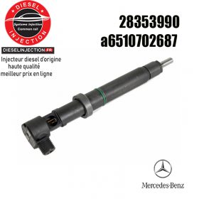 Injecteur DELPHI RECONDITIONNÉ A651070268728353990 a6510702687