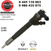 Injecteur BOSCH 0445110063 Neuf0445110063 0986435075