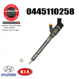 Injecteur Bosch 0445110258 2.0 CRDi0445110258 - 0986435156 - 0445110257