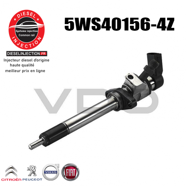 Injecteur SIEMENS 5WS40156-4Z neuf5WS40156-4Z