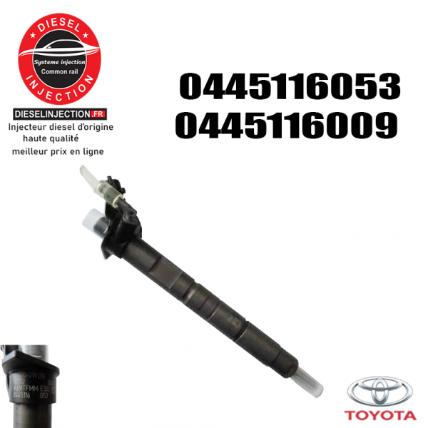 INJECTEUR BOSCH 0445116053 - 04451160090445116053 - 0445116009