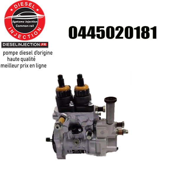 Pompe haute pression, système Common Rail BOSCH, 04450201810445020181