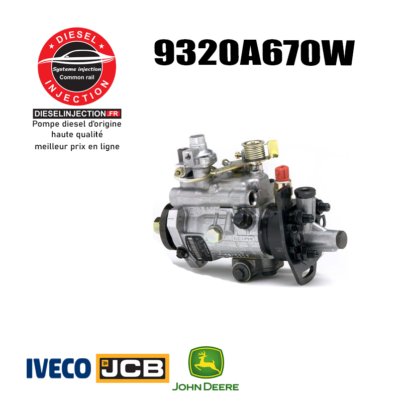 Pompe injection Delphi 9320A670W Neuf Pompe injection Delphi 9320A670W Neuf