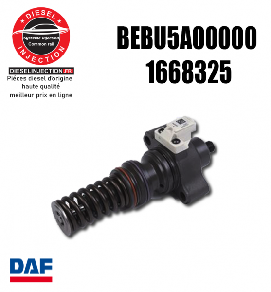 Unité pompe-injecteur DELPHI 1668325- BEBU5A00000 NeufBEBU5A00000 - 1668325