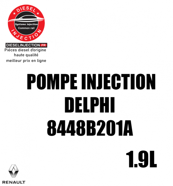 Pompe injection Delphi 8448B201A8448B201A