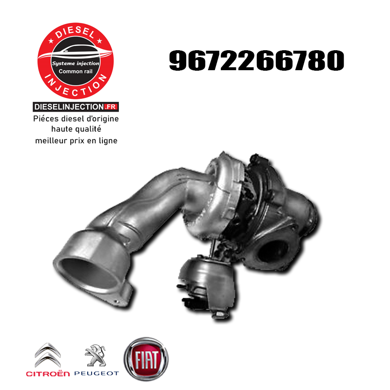 Turbocompresseur 9672266780 Turbocompresseur 9672266780