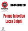 pompe injection Lucas Delphi R8448B182DR8448B182D