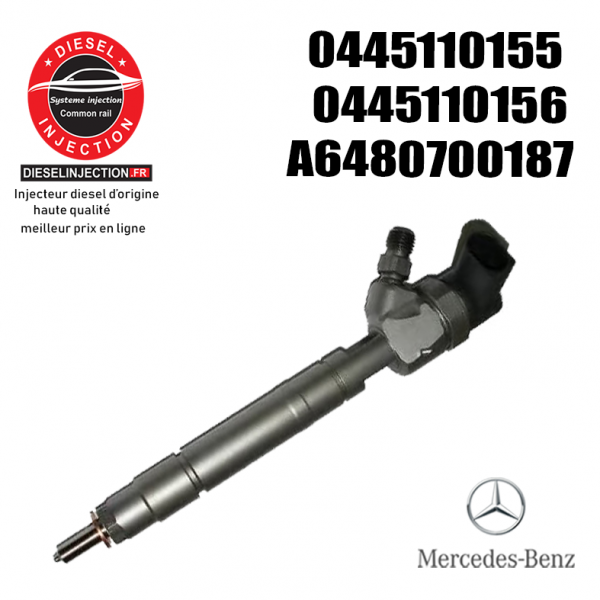 INJECTEUR BOSCH 0445110155 - 0445110156 - A6480700187 neuf0445110155 -0445110156 - A6480700187