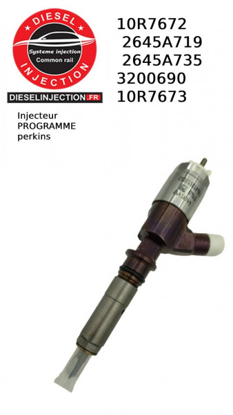 Injecteur PROGRAMME perkins 2645A749 Neuf