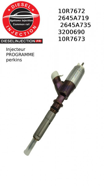 Injecteur PROGRAMME perkins 2645A749 Neuf