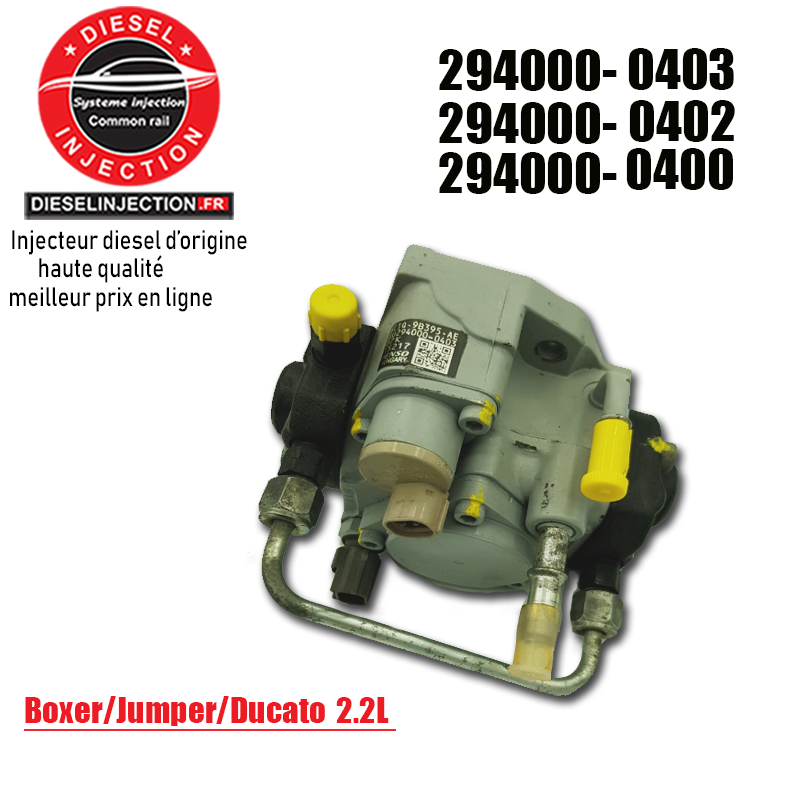 Pompe injection HP3 DENSO 294000-0400/402/403  reconditionné294000-0400 / 294000-403 / 94000-402