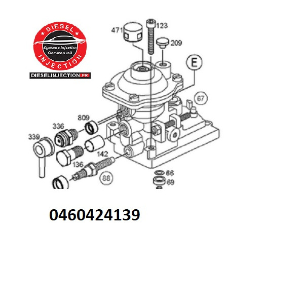 Pompe injection Bosch 04604241390460424139