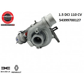 Turbo 1.5 DCI 110 CV - 54399700087-54399700076 - 54399980127