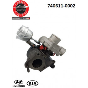 Turbo hybride 1.5, 1.6 CRDI 102 110, 28201-25A120, 28201-2A100, 28201-25A120, 782403-1, 740611-0003, 740611-0002